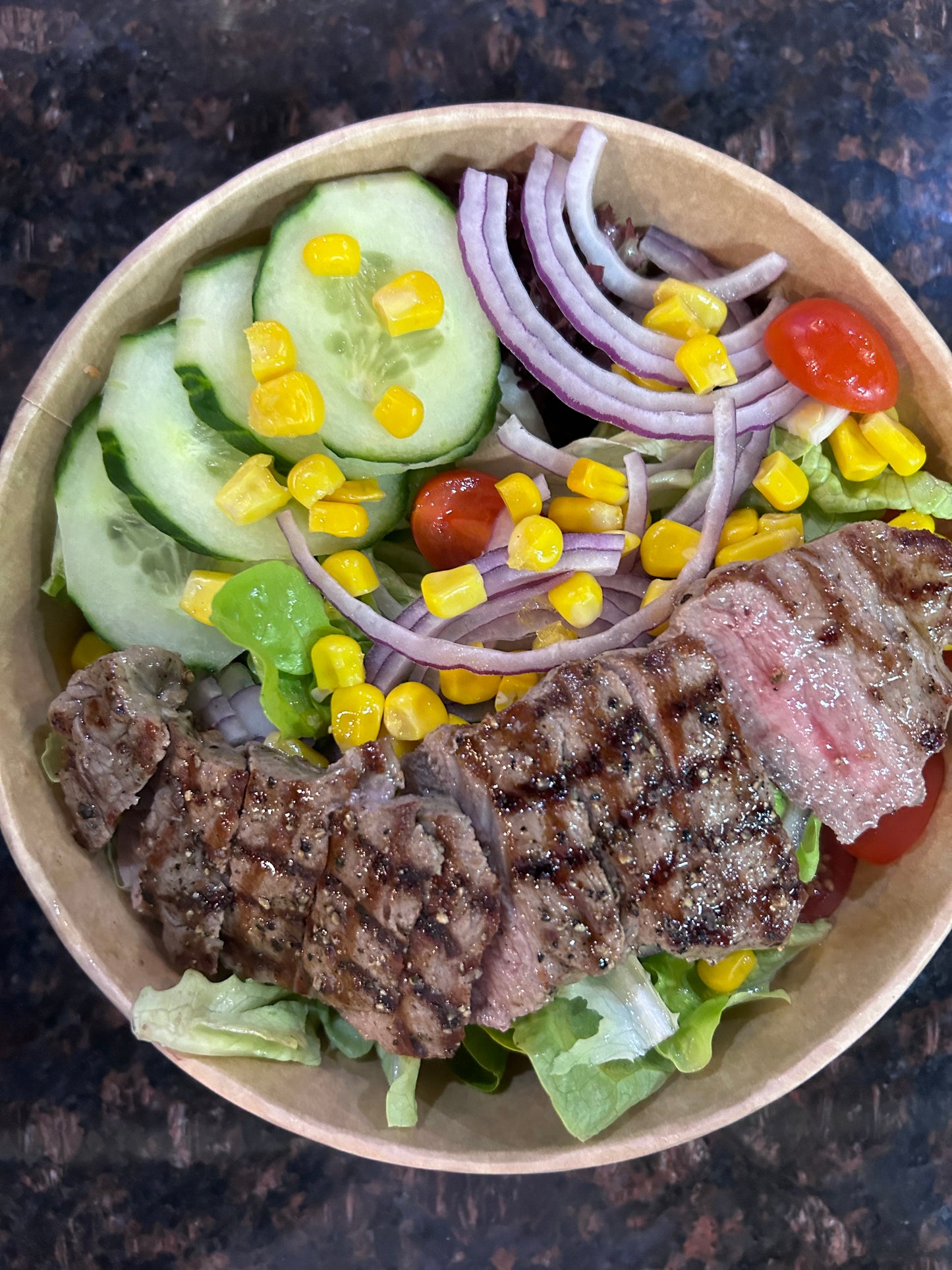 Grilled Steak Salat